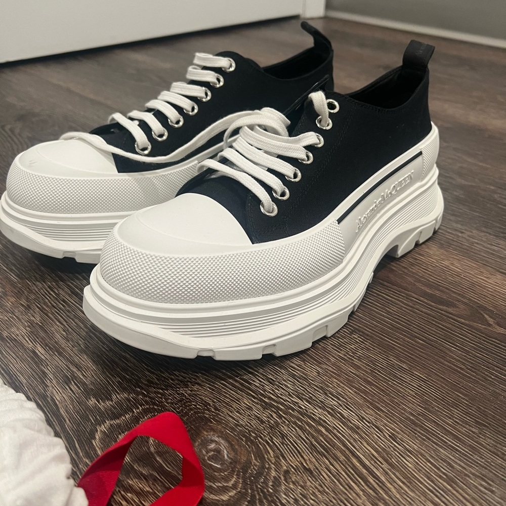 Alexander McQueen designer boots